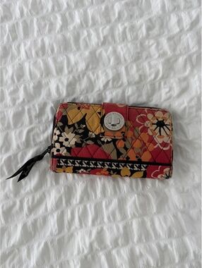 Vera Bradley Floral Quilted Fabric Wallet